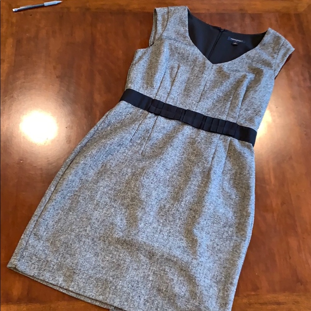 Banana Republic work dress grey with black - Picture 2 of 7